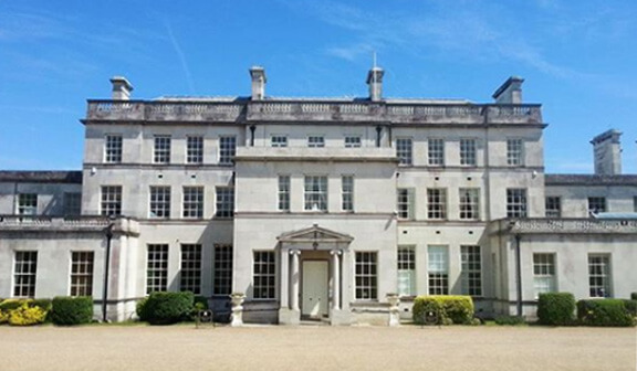 An image of the exterior of Addington Palace in Croydon.