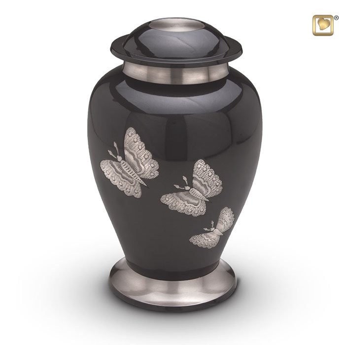Butterfly urn