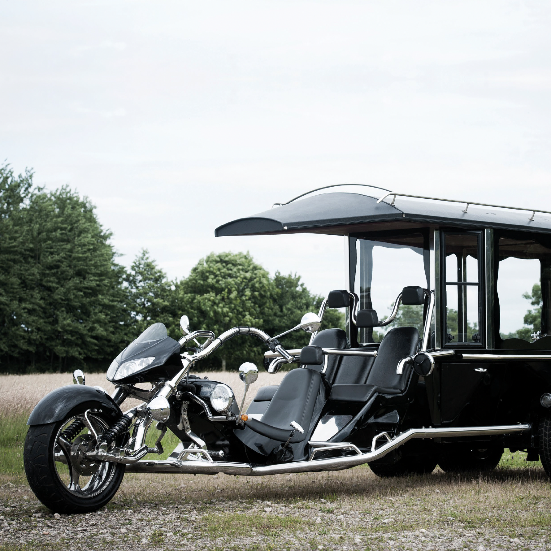 Trike hearse