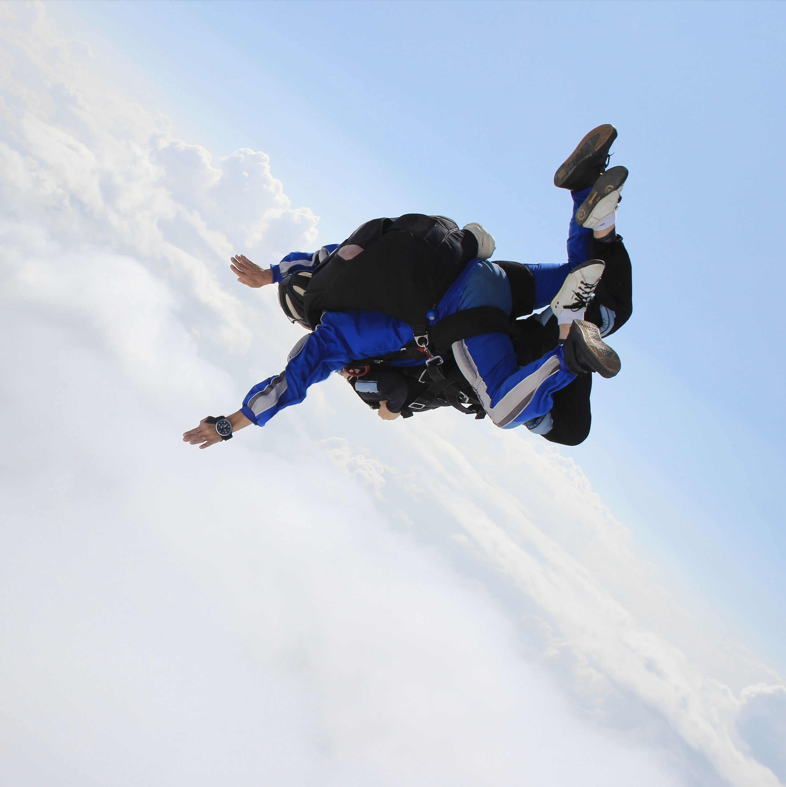 skydiving