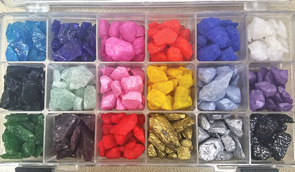 Coloured Stone Chipping