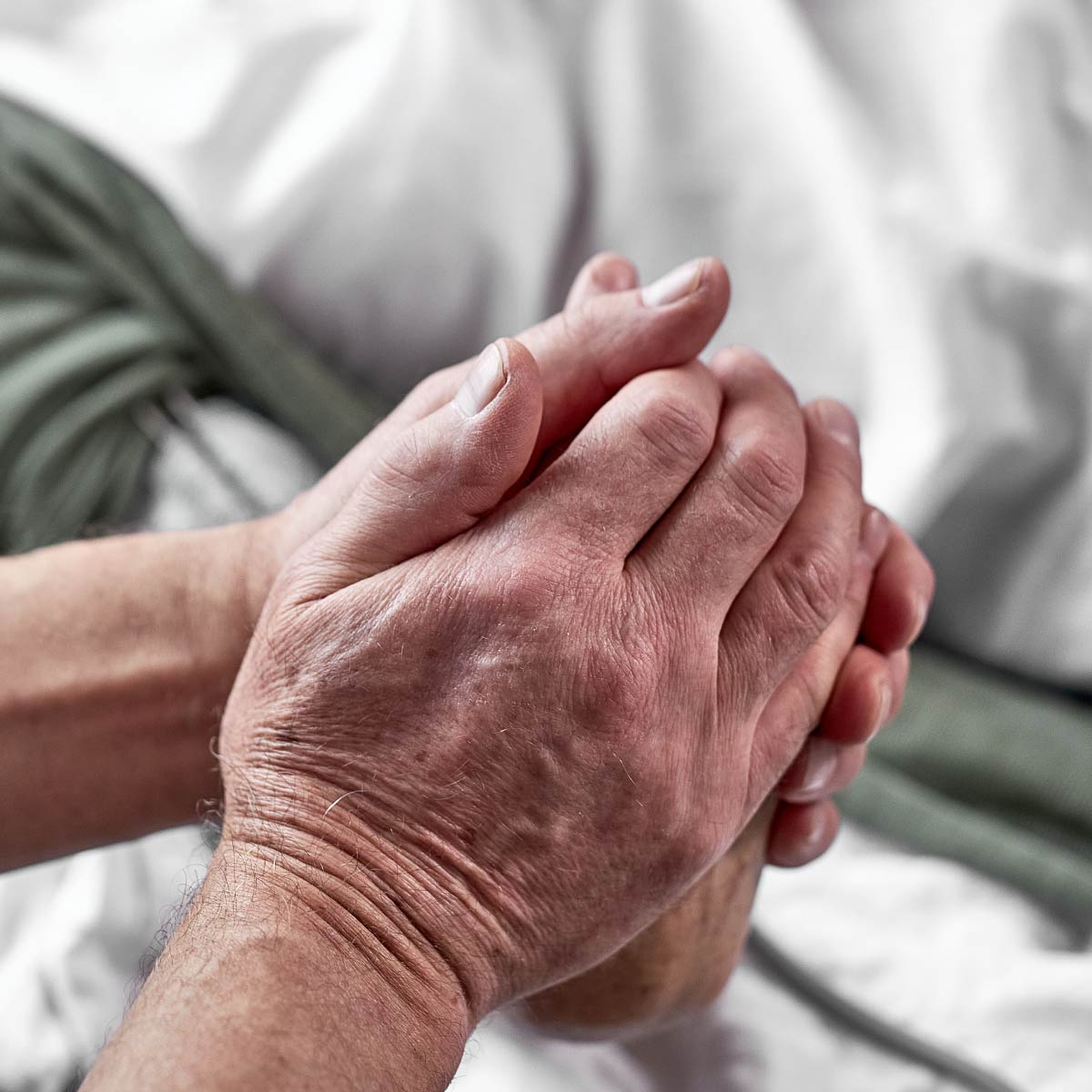 holding hands