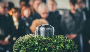Metal Urn, Undertaker Croydon